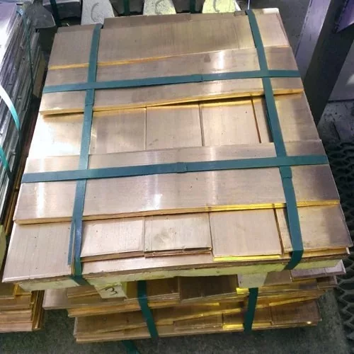 Латунный анод 10x100x1000 мм Л63 ГОСТ 2208-2007